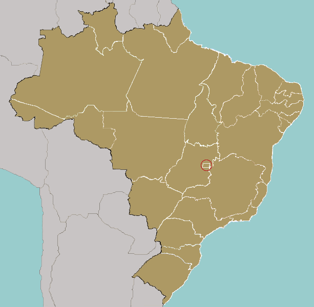 map of Brazil