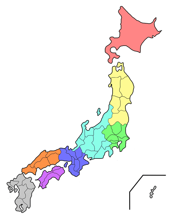 clipart japan map - photo #29