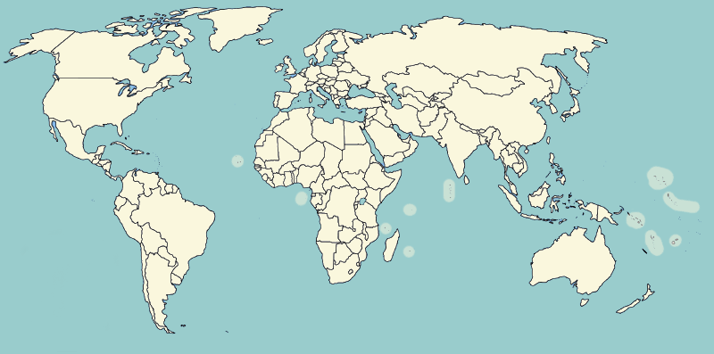 Test your geography knowledge - World countries | Lizard Point