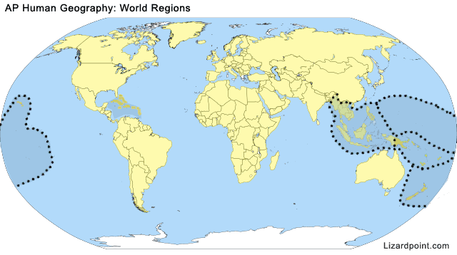 Human Geography Map