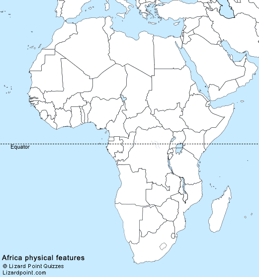 Africa Blank Map Of Countries 4247