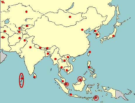 The Countries Of Asia With Capitals 52