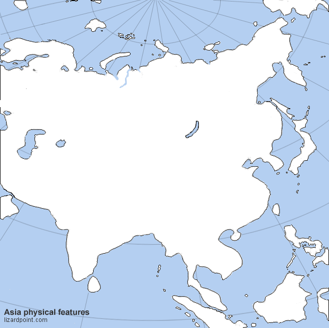 north east asia physical features