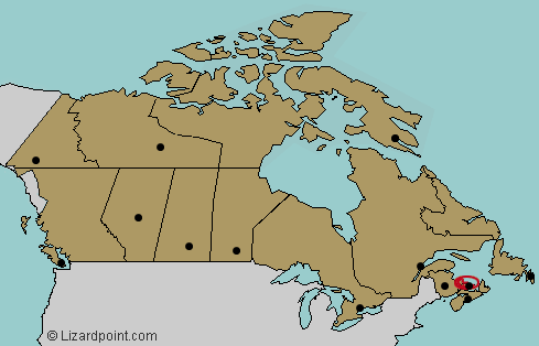 carte du canada provinces et capitales