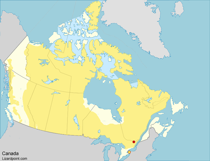 Test Your Geography Knowledge Canada Physical Features Lizard