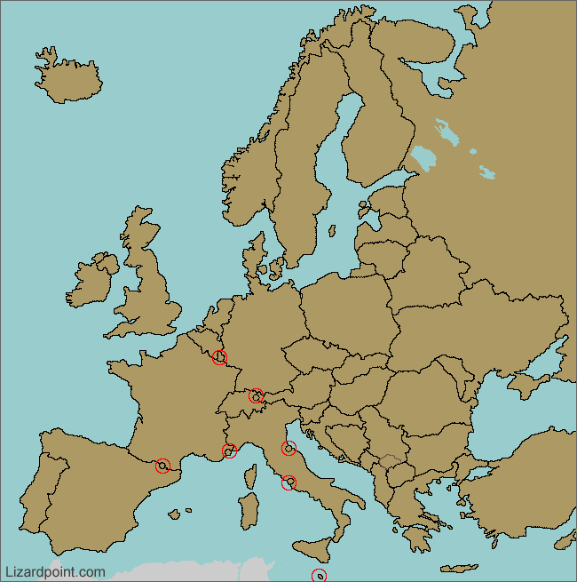 map of Europe