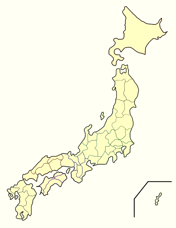 Japan Highlighted 