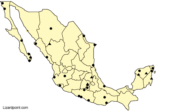 map of Mexico