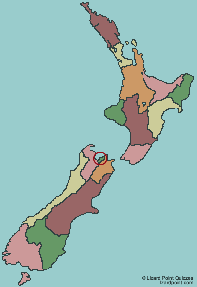 New Zealand Provinces Map Test Your Geography Knowledge - New Zealand Regions | Lizard Point Quizzes