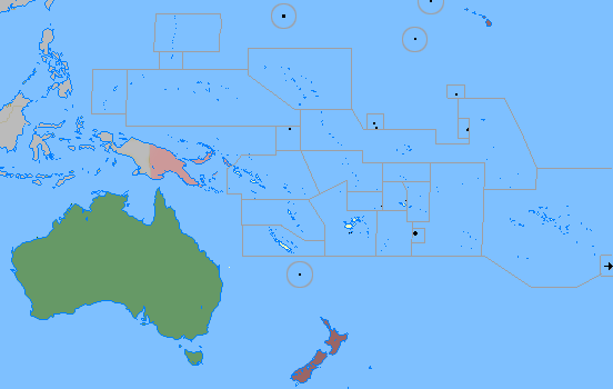 Oceania: Flags of Countries and Territories - Flag Quiz Game - Seterra