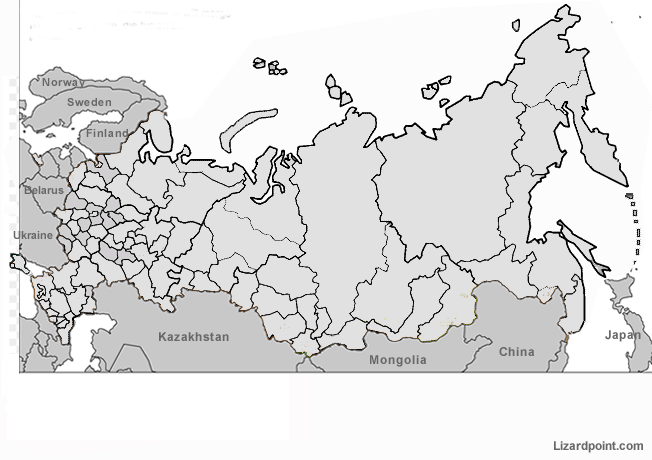 Customize A Geography Quiz Russia Federal Subjects Lizard Point