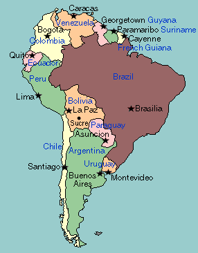 Test Your Geography Knowledge South America Capital Cities Quiz