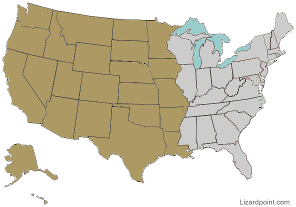 map of U.S.A.