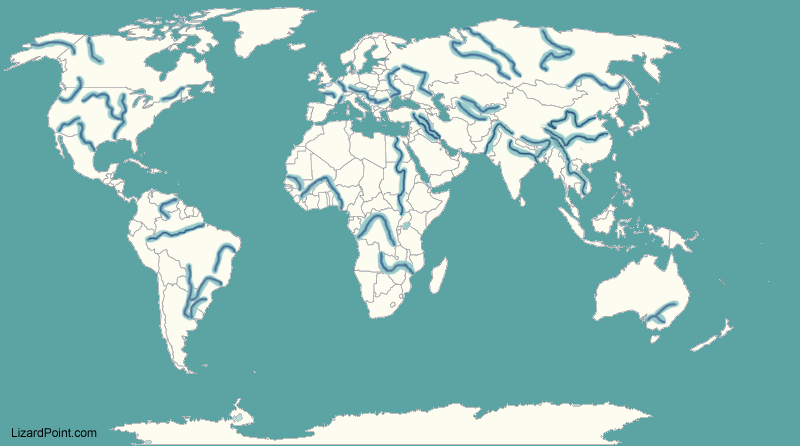 Test Your Geography Knowledge World Bodies Of Water Quiz World