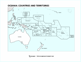 Oceania: Flags of Countries and Territories - Flag Quiz Game - Seterra