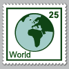 sample world stamp